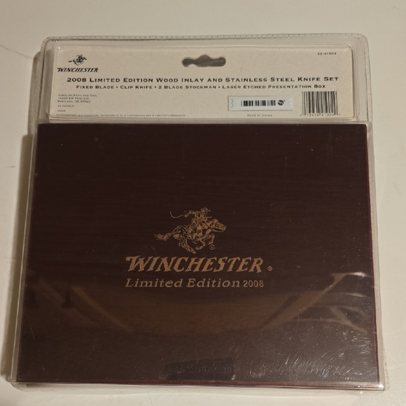 Winchester Silver Knife Set - Picture 2 of 2